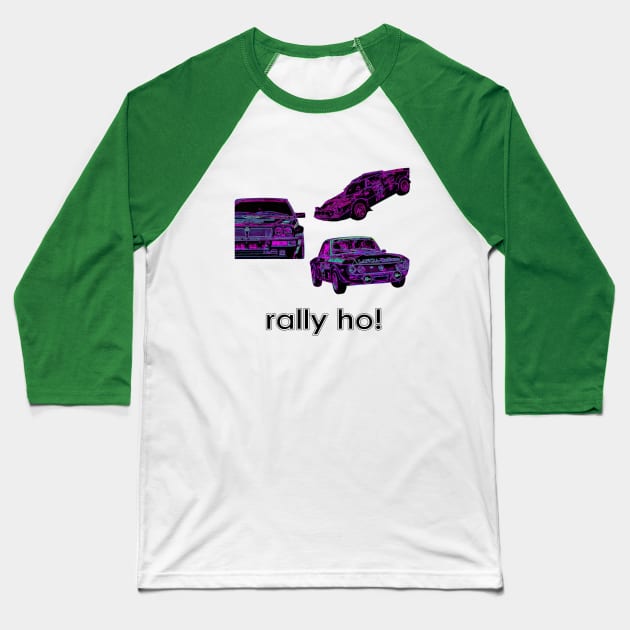 Rally ho! Baseball T-Shirt by amigaboy